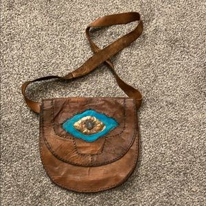 Handmade crossbody purse